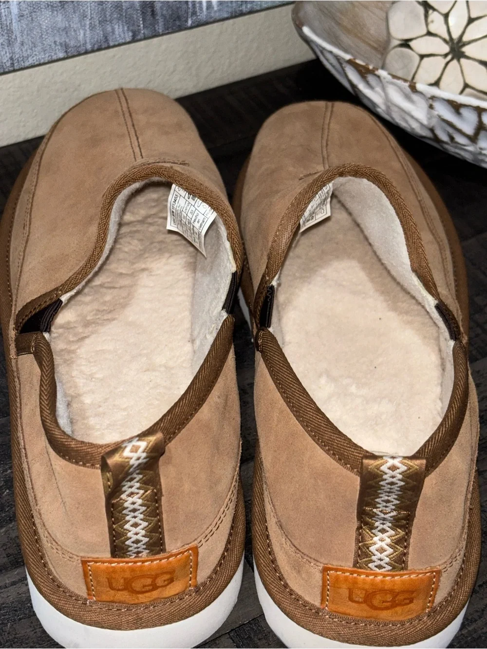 UGG Men's Romeo slip-on slippers MENS SZ 15